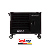 Werkstattwagen APEX ToolCar | 7 volle Schubladen mit Werkzeugen befüllt inkl. Stauraum
