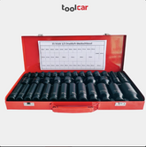 1/2 Schlagschrauber Steckschlüsseleinsätze 35 Teilig Metallo