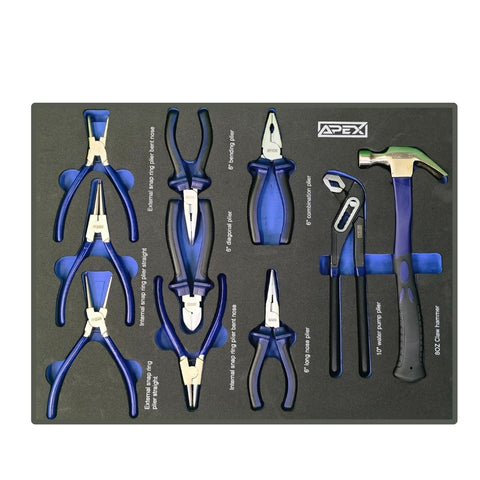 Werkstattwagen APEX ToolCar | 6 volle Schubladen mit Werkzeugen befüllt inkl. Stauraum