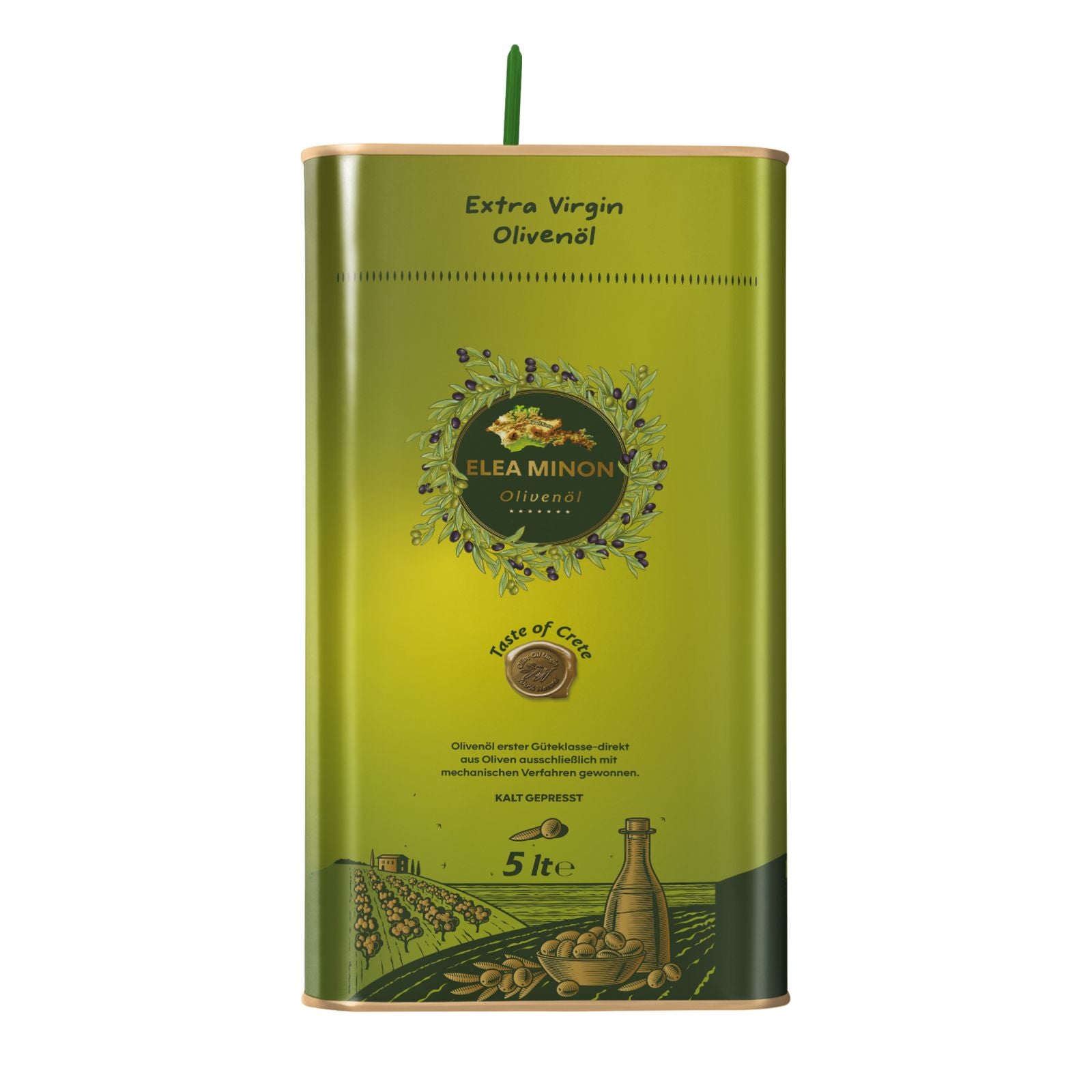 100% Bio Olivenöl Nativ Extra: Kaltgepresst, Gesund
