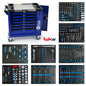 F-Tools ToolCar Werkstattwagen | 8 volle Schubladen | Seitlicher Stauraum