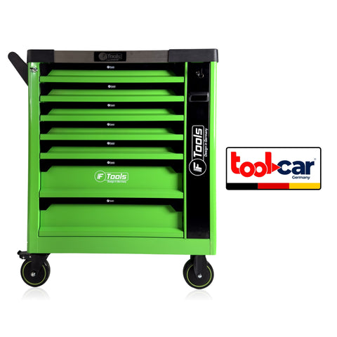F-Tools Werkstattwagen | 6 volle Schubladen + 1 Staufach