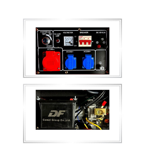 Walter Stahl Diesel-Generator Stromerzeuger 5,5 kW bis max 6,5 kW