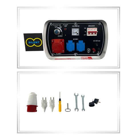 Walter Stahl Diesel-Generator Stromerzeuger 5,5 kW bis max 6,5 kW