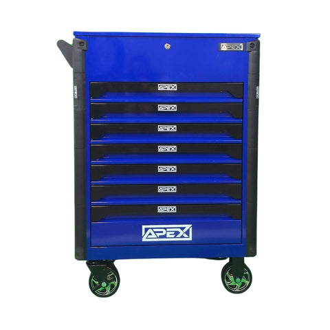 Werkstattwagen APEX ToolCar | 6 volle Schubladen mit Werkzeugen befüllt inkl. Stauraum
